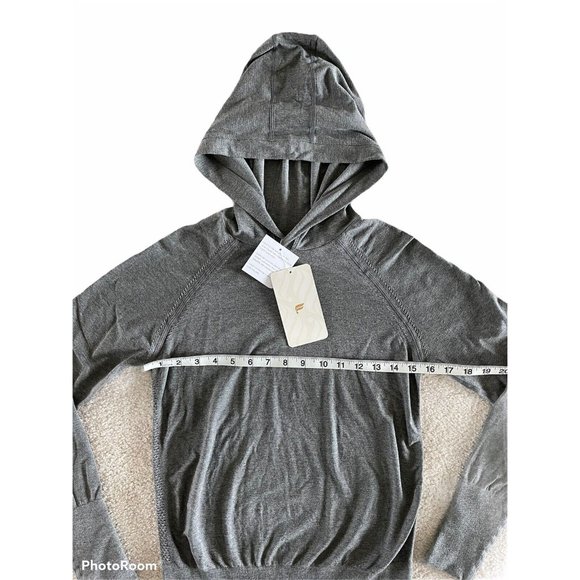 NWT‎ ~ Fabletics~ Anna Seamless Longsleeve Hoodie ~ Gray ~ Sz Small $59.95 - Picture 7 of 9